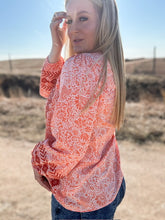 Orange You Glad It’s The Weekend Blouse