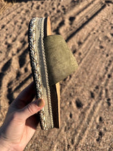 The San Quinn Olive Green Platform Sandals