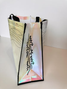The Trippy Stitch Iridescent Western Tote