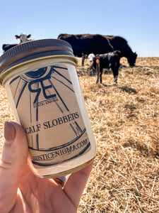 The Calf Slobbers Candle