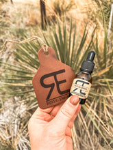 Calf Slobbers Leather Tag Car Scent