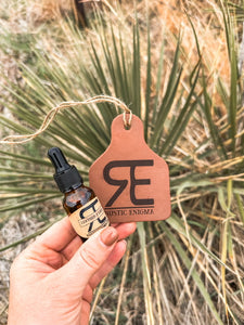 Leather & Lace Leather Tag Car Scent
