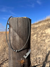 The Denver Faux Silver Bead Necklace