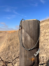 The Denver Faux Silver Bead Necklace