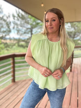 The Lime Sorbet Parachute Tank