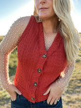 The Western Prep Cable Knit Vest