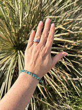 The Dawson Faux Turquoise Stretch Bracelet