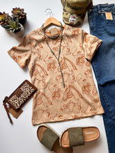 The Western Doodle Tee