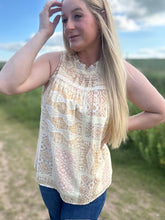 The Annalise Smocked Tank Top