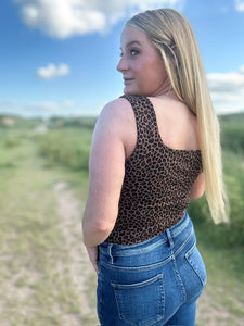 The Betty Leopard Bodysuit