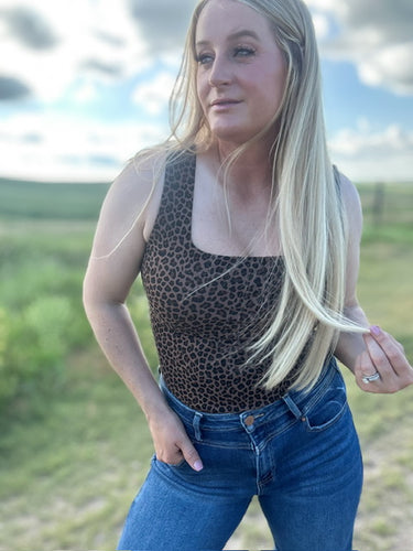 The Betty Leopard Bodysuit