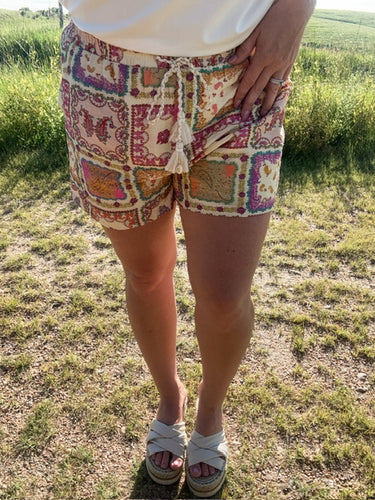 The Panama Paisley Shorts