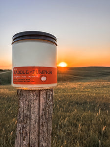 Saddle Up Pumpkin Seventh House Candle