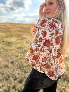 The Trigg Floral Top