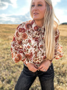 The Trigg Floral Top