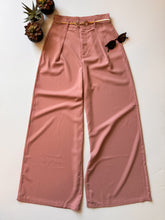 The Carlson Mauve Wide Leg Trousers