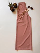 The Carlson Mauve Wide Leg Trousers