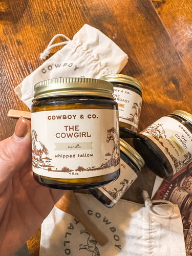 The Cowgirl - Vanilla Infused Organic Whipped Tallow Moisturizer
