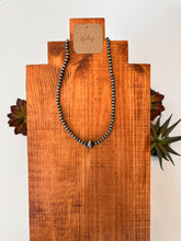 The Hebron Faux Silver Bead Necklace
