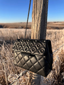 The Sayer Western Stud Crossbody Purse