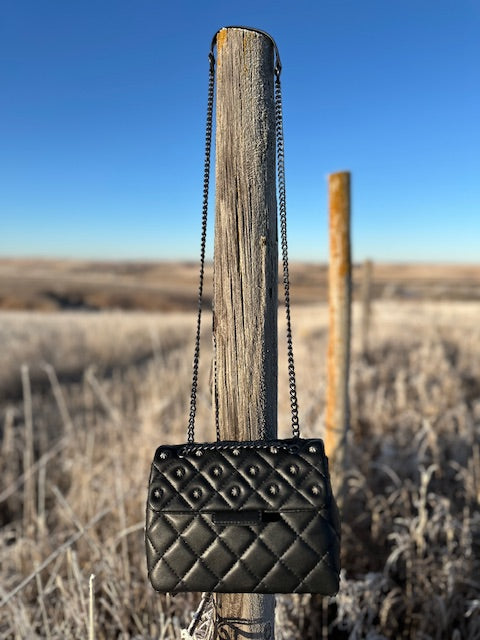 The Sayer Western Stud Crossbody Purse