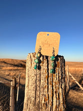 The Gallagher Faux Turquoise Bead Earrings