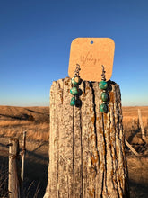 The Gallagher Faux Turquoise Bead Earrings