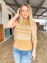 An image of a model wearing The Tex Tank, a fashion tank top from Wesley’s Boutique