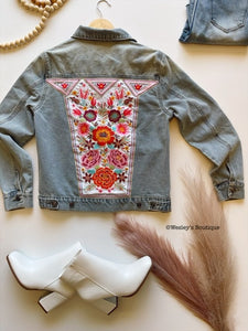 The Savanna Jane Meet Me In The Middle Denim Jacket