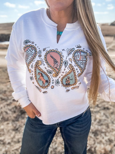 The Howdy, Welcome To The West Presley Pullover