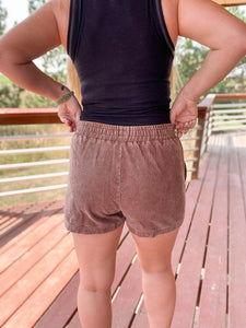 The Bennet Brown Corduroy Shorts